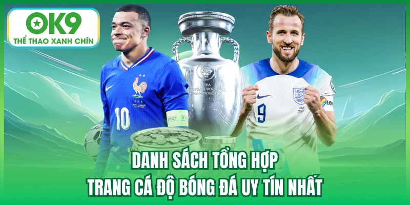 Danh sách tổng hợp trang cá độ bóng đá uy tín nhất